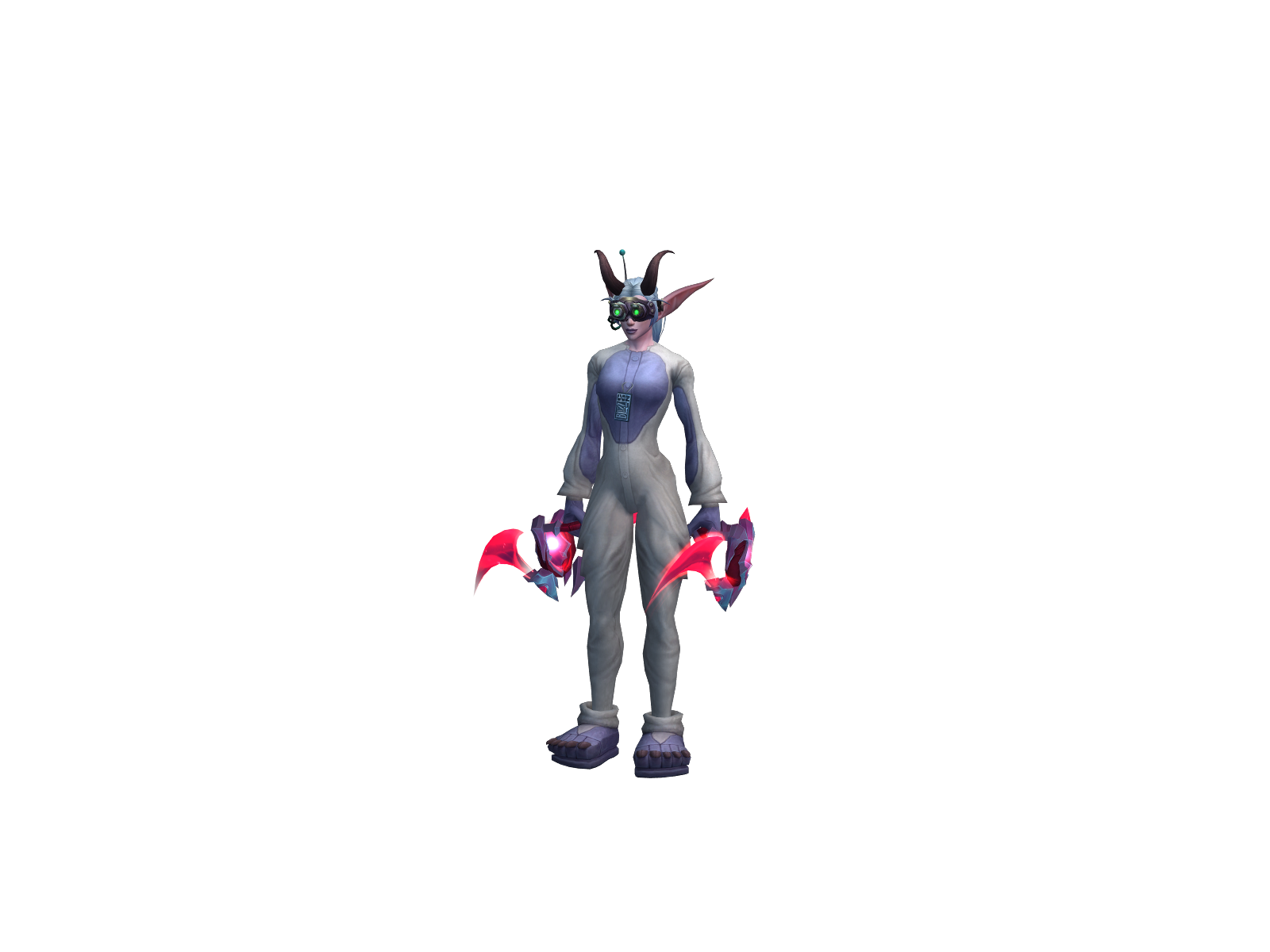Egirlgoggles 3D character render