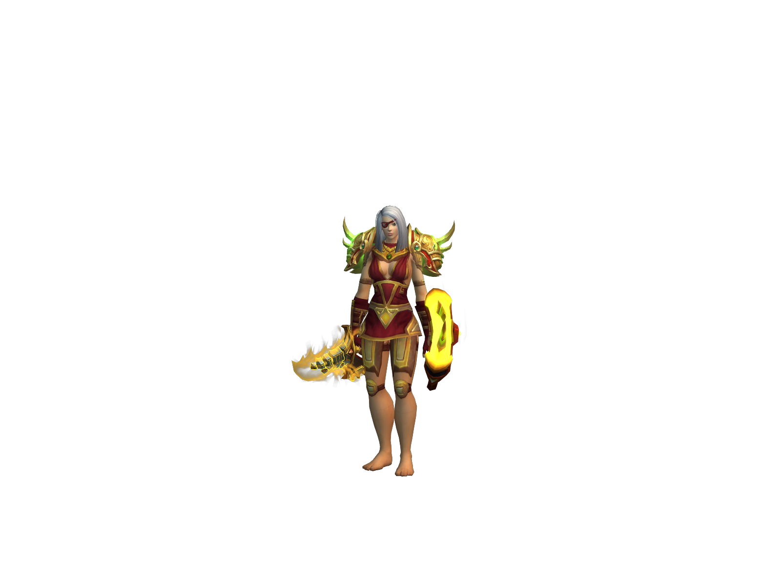 Holyhours 3D character render