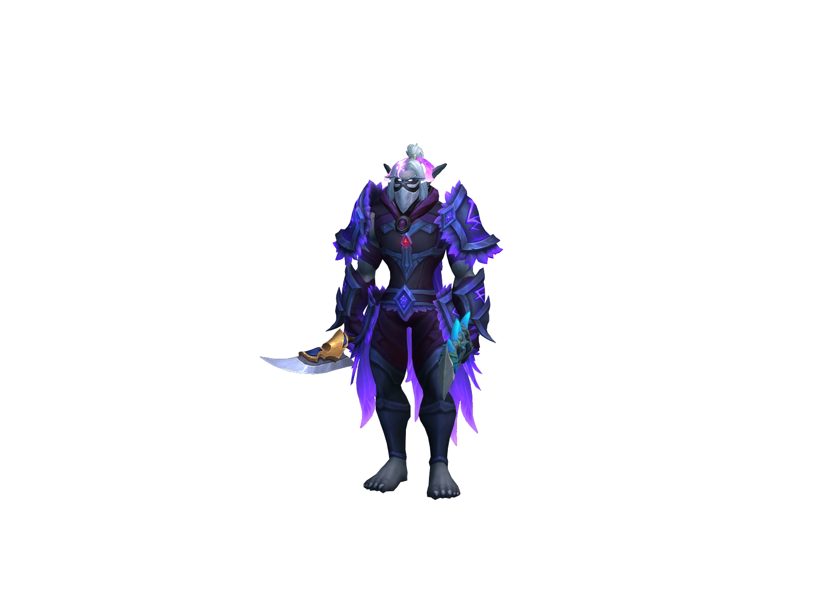 Zoram 3D character render