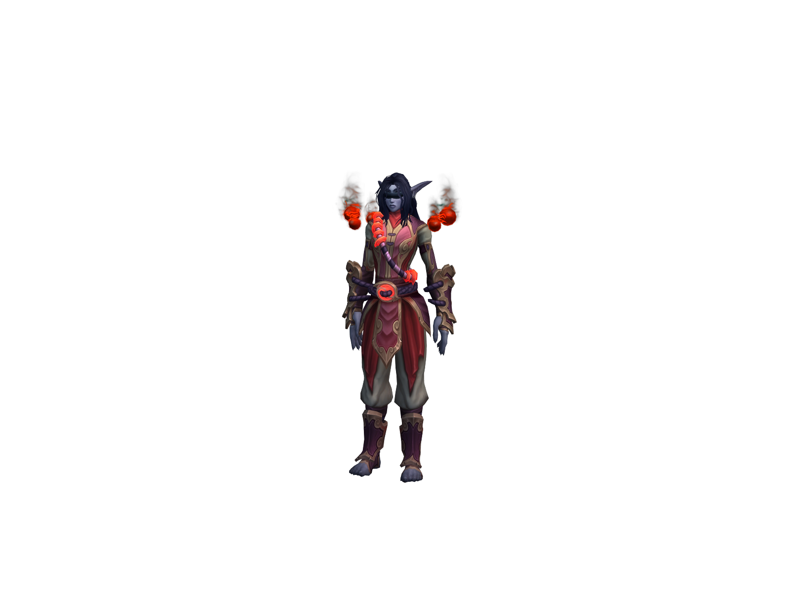 Vindicted 3D character render