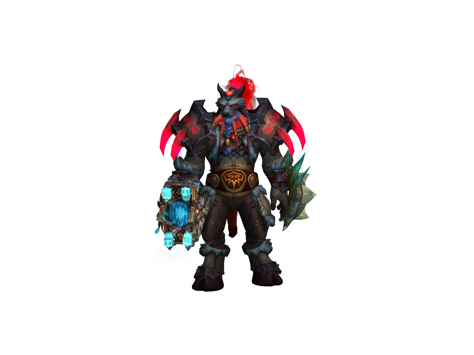 Neoshock 3D character render