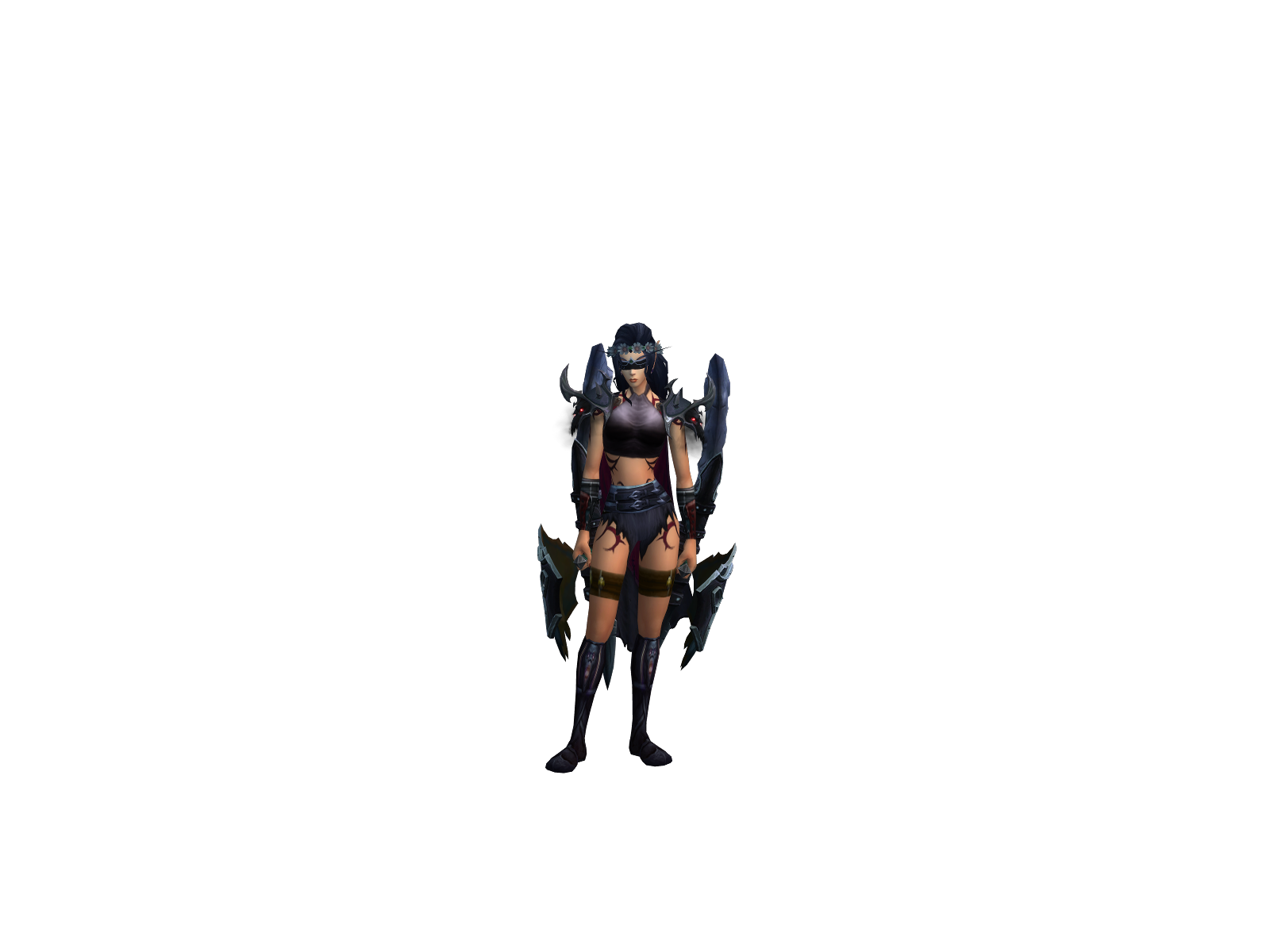 Foidscarred 3D character render