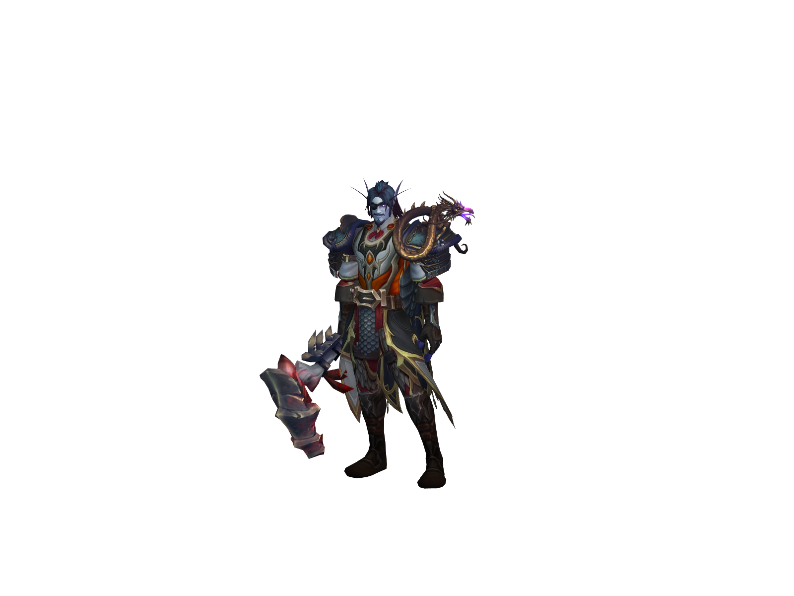 Voraelis 3D character render