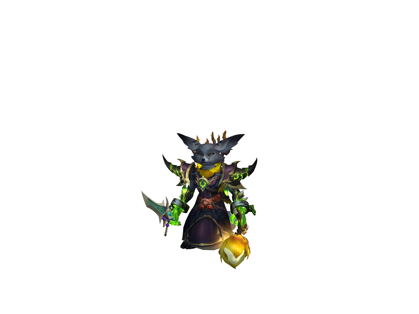 Lackdots 3D character render