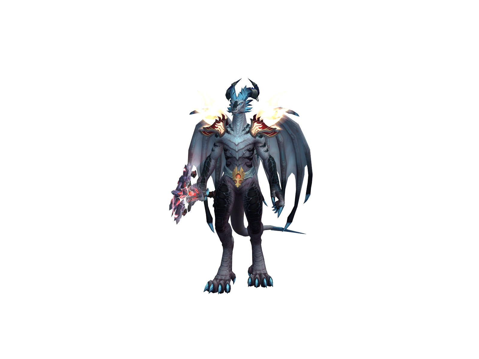 Rheagor 3D character render