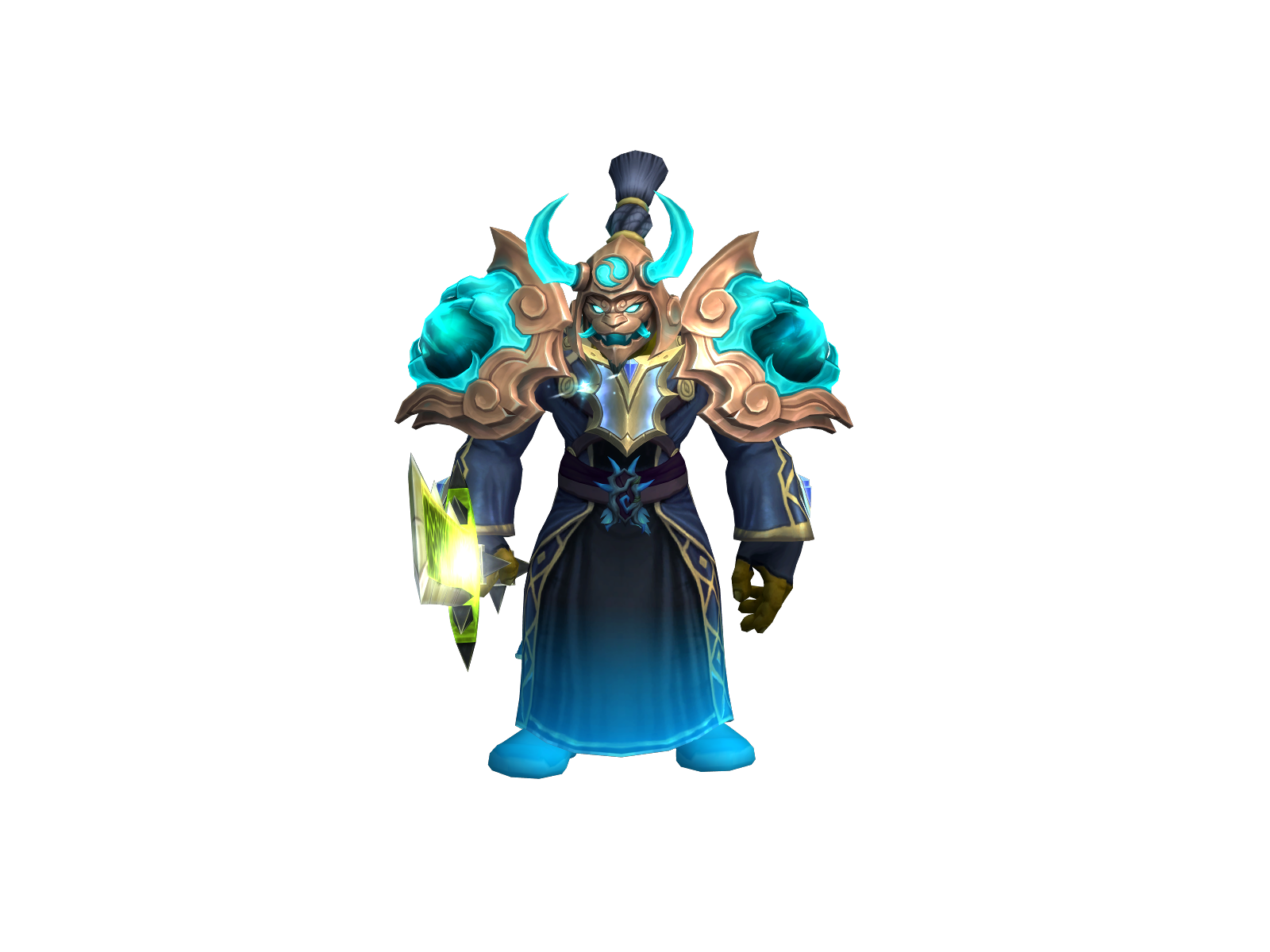 Brutelee 3D character render
