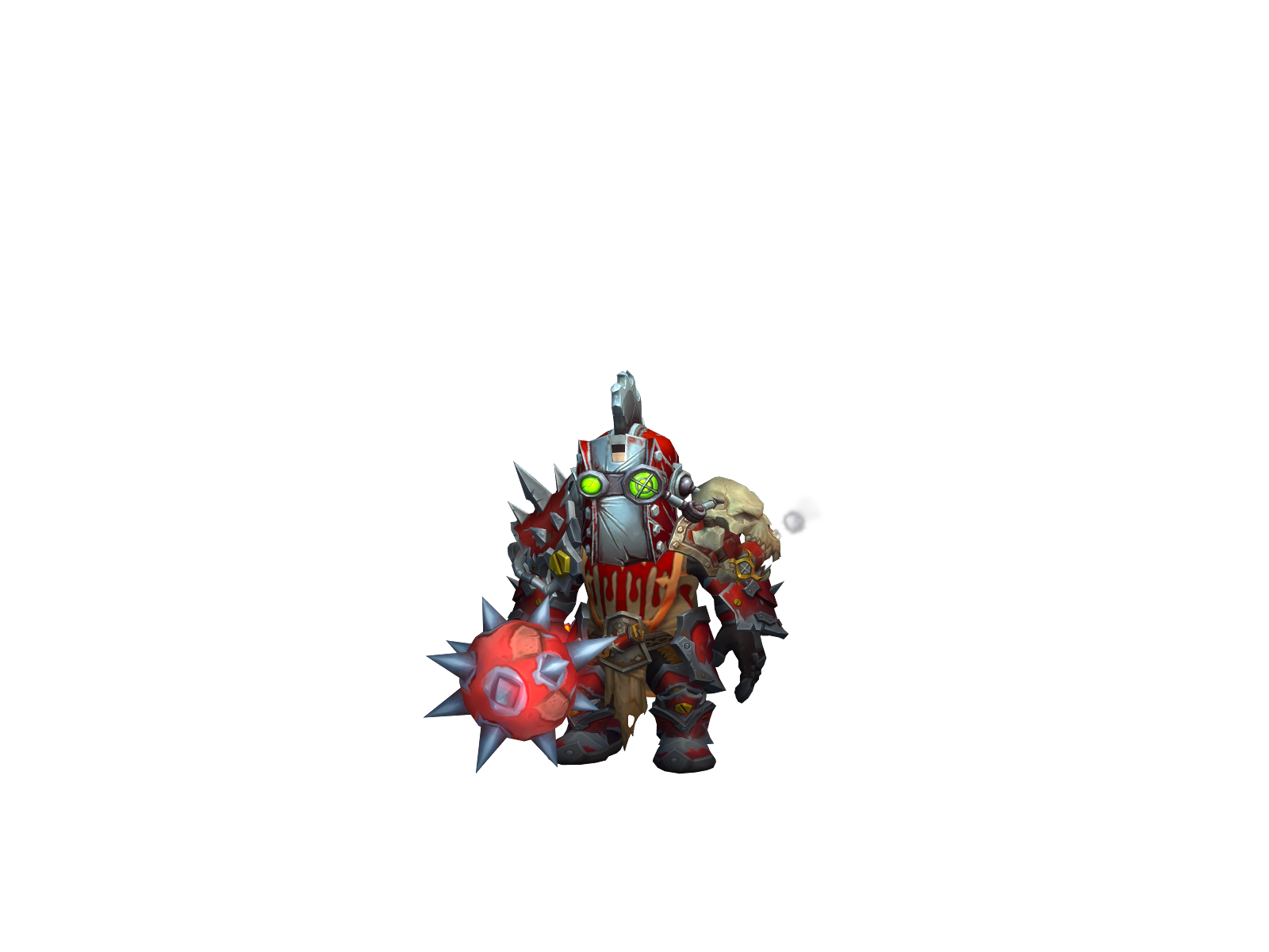 Nostepwarior 3D character render
