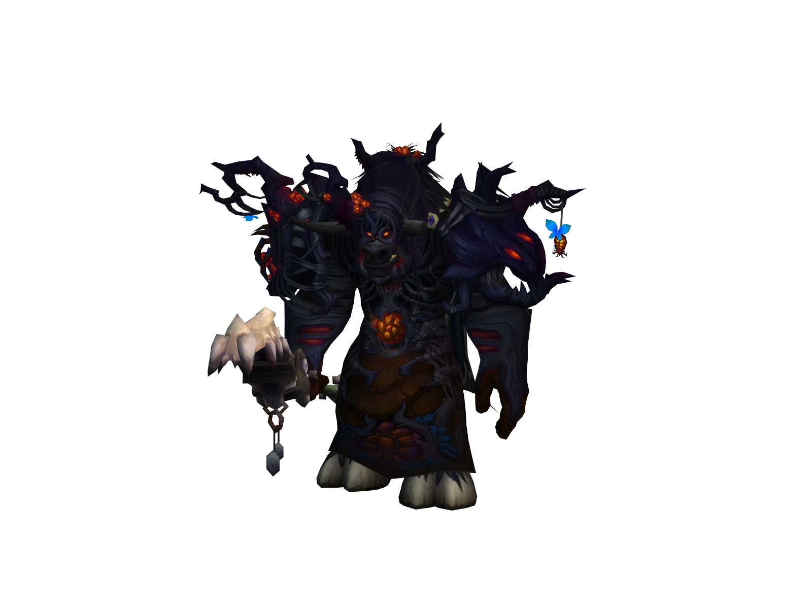 Blåçkthörñ 3D character render