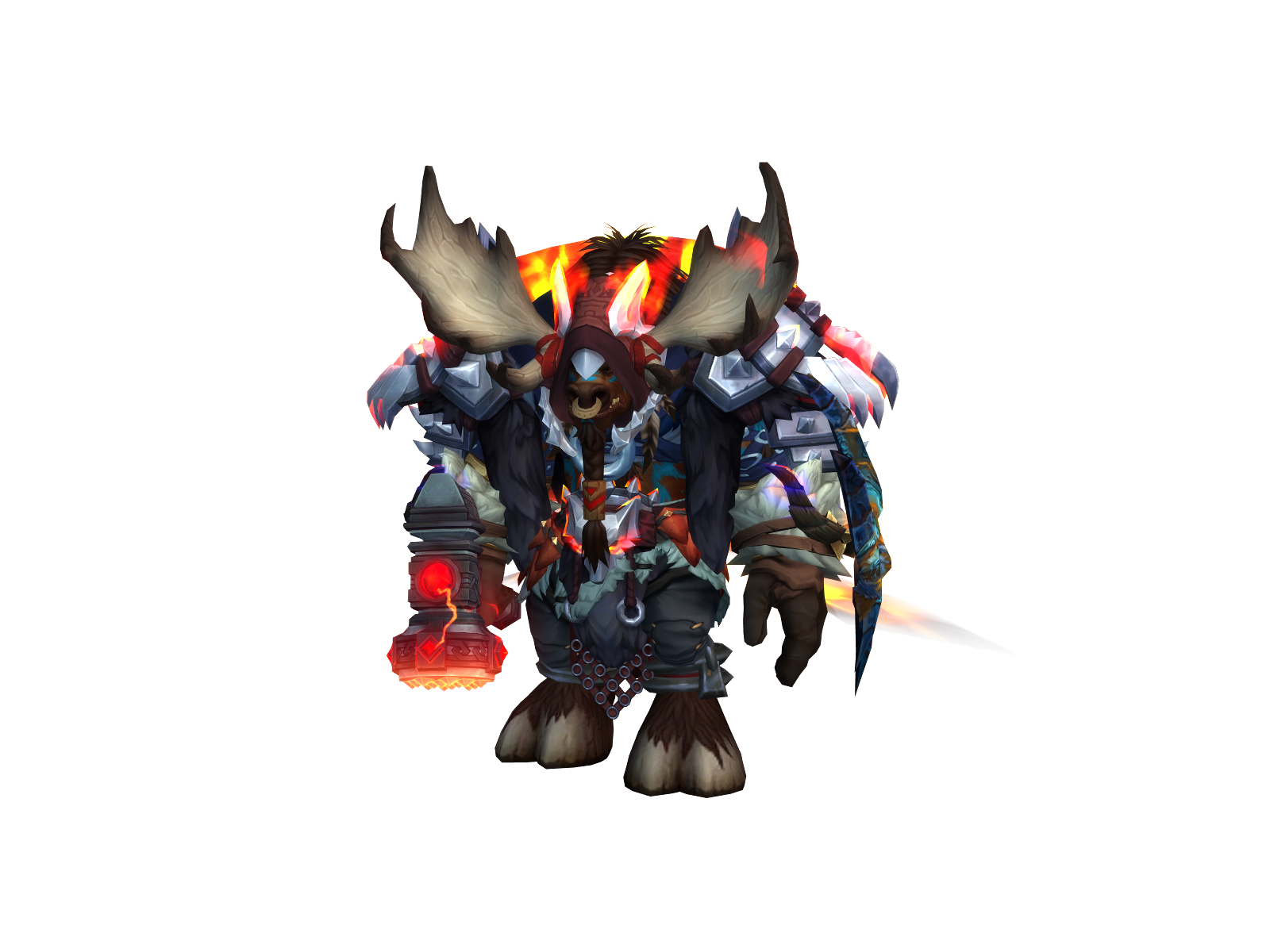 Feathertotem 3D character render