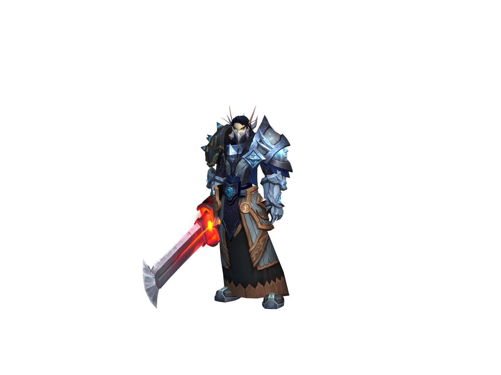 Slingblàde 3D character render
