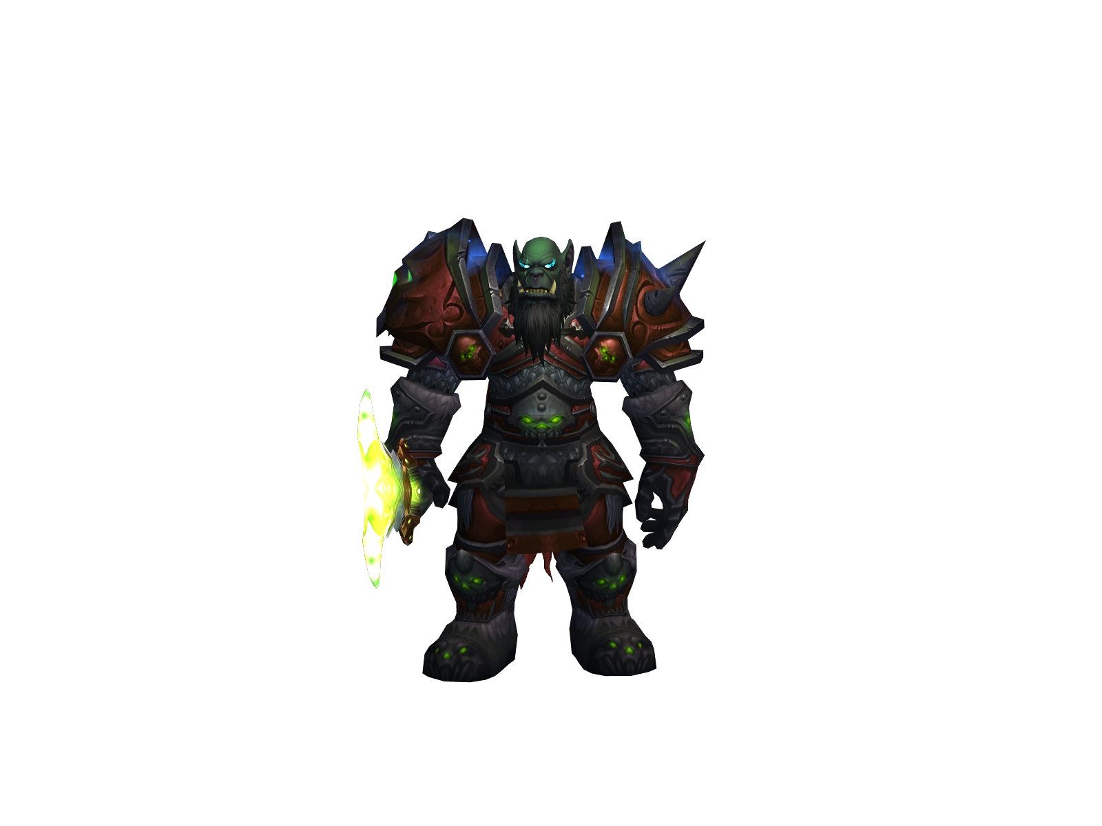Deathgrîp 3D character render