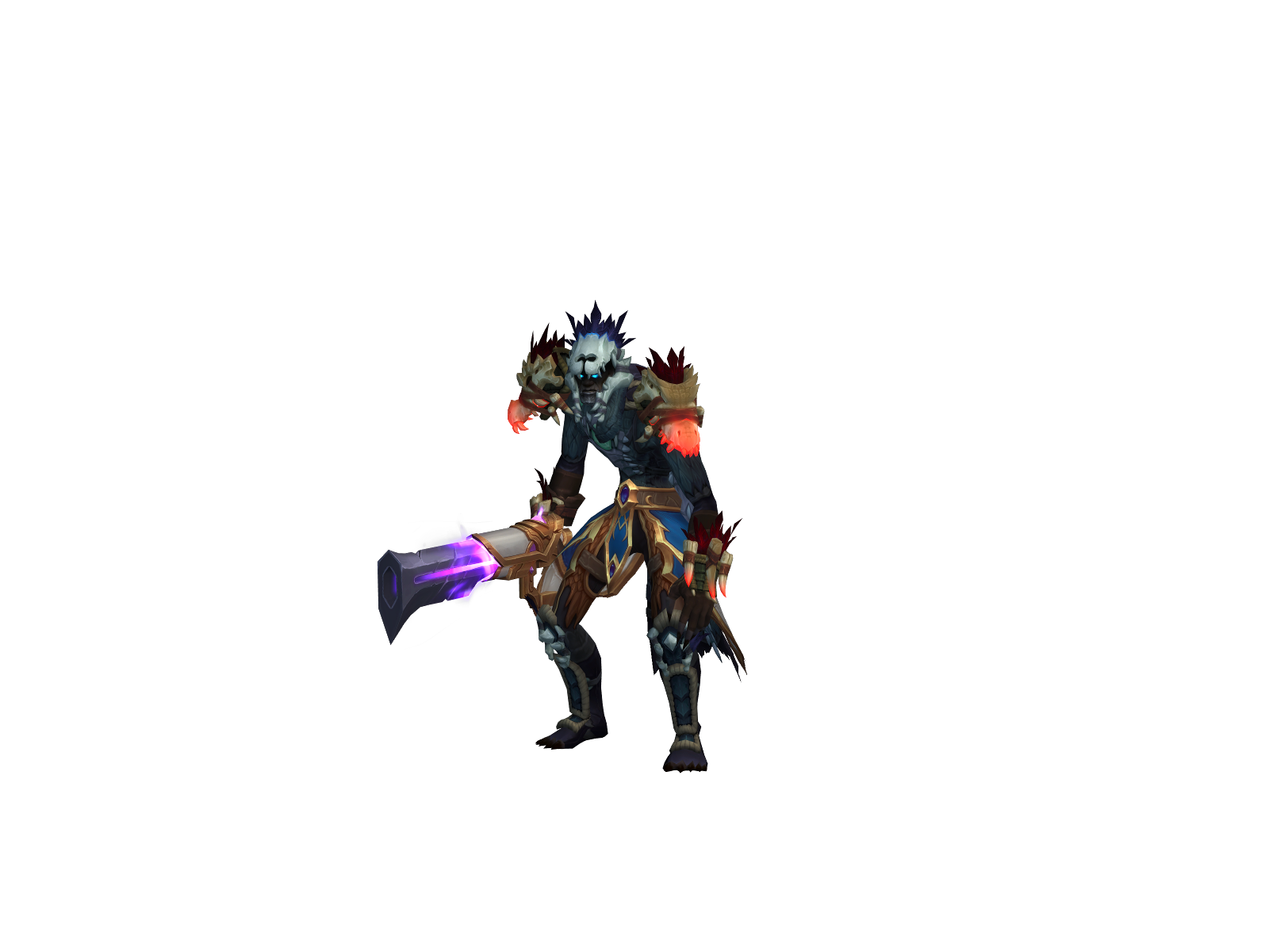 Fearmarfach 3D character render