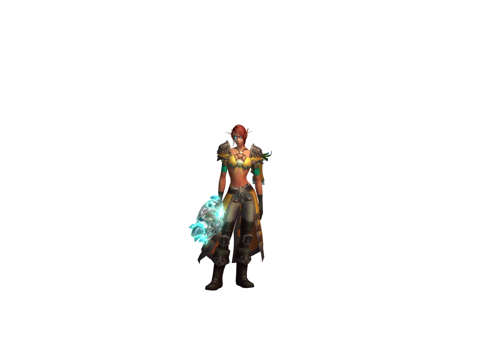 Sauceror 3D character render
