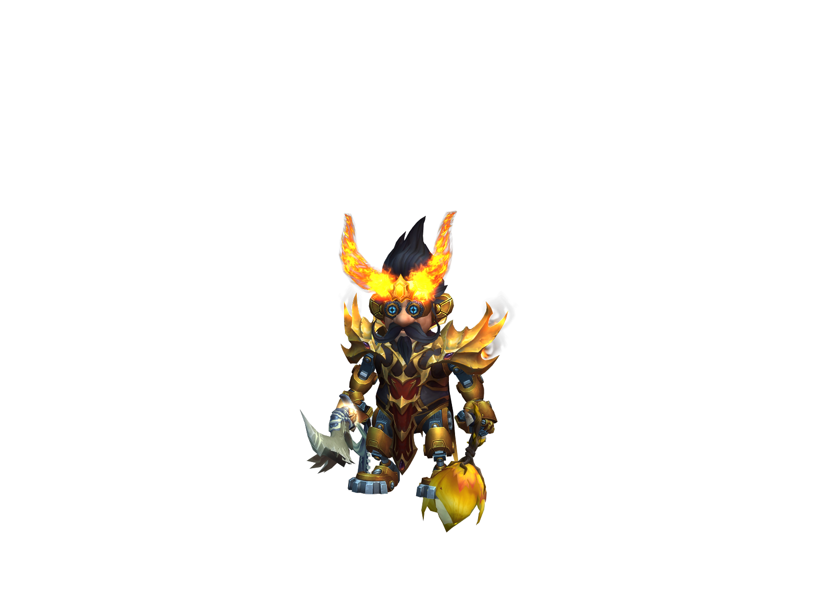 Mecharrax 3D character render