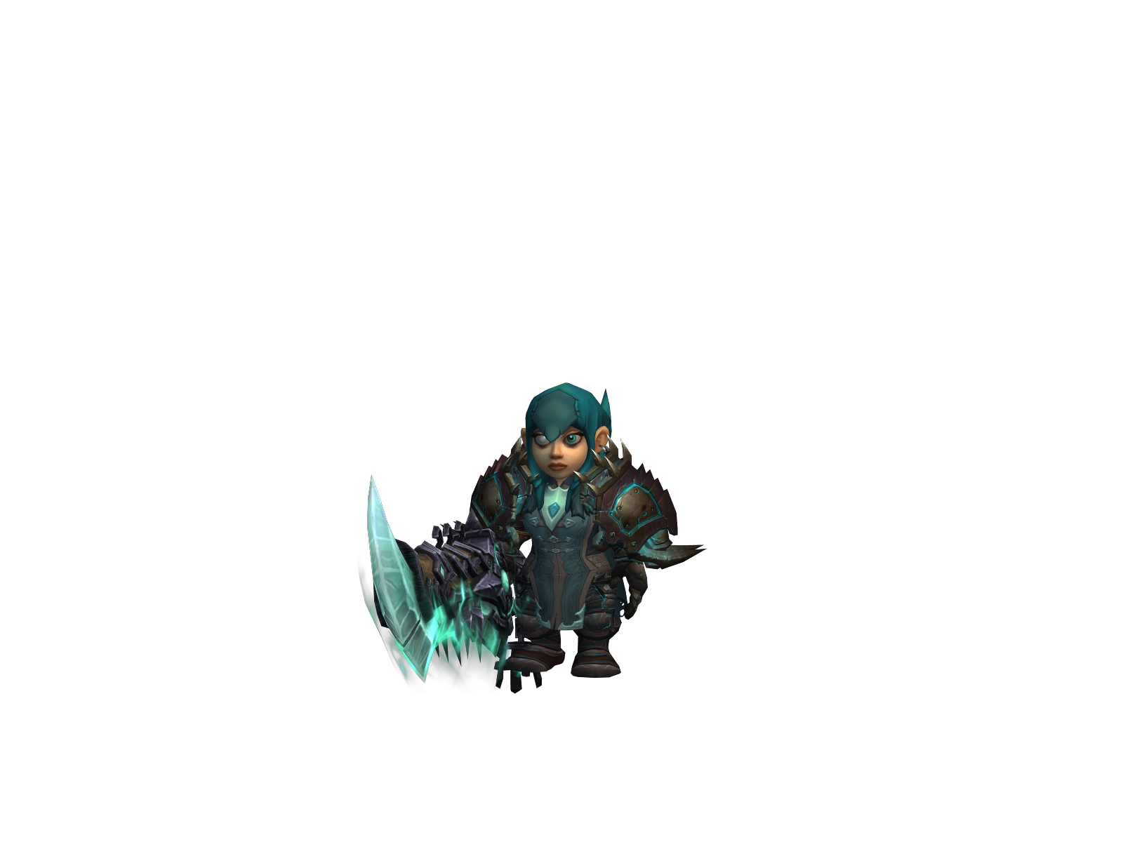 Bhelligerent 3D character render