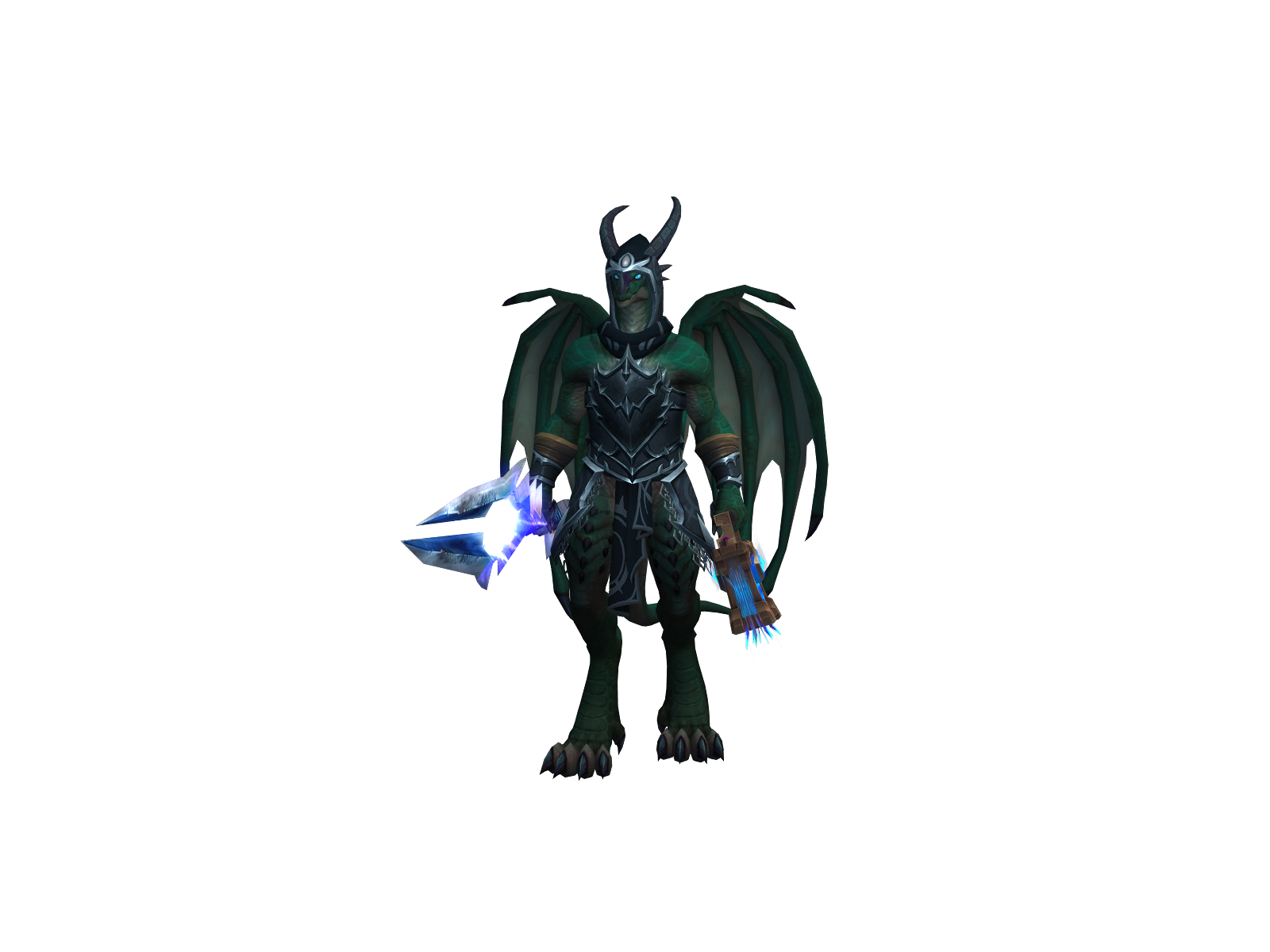 Dragonmudx 3D character render