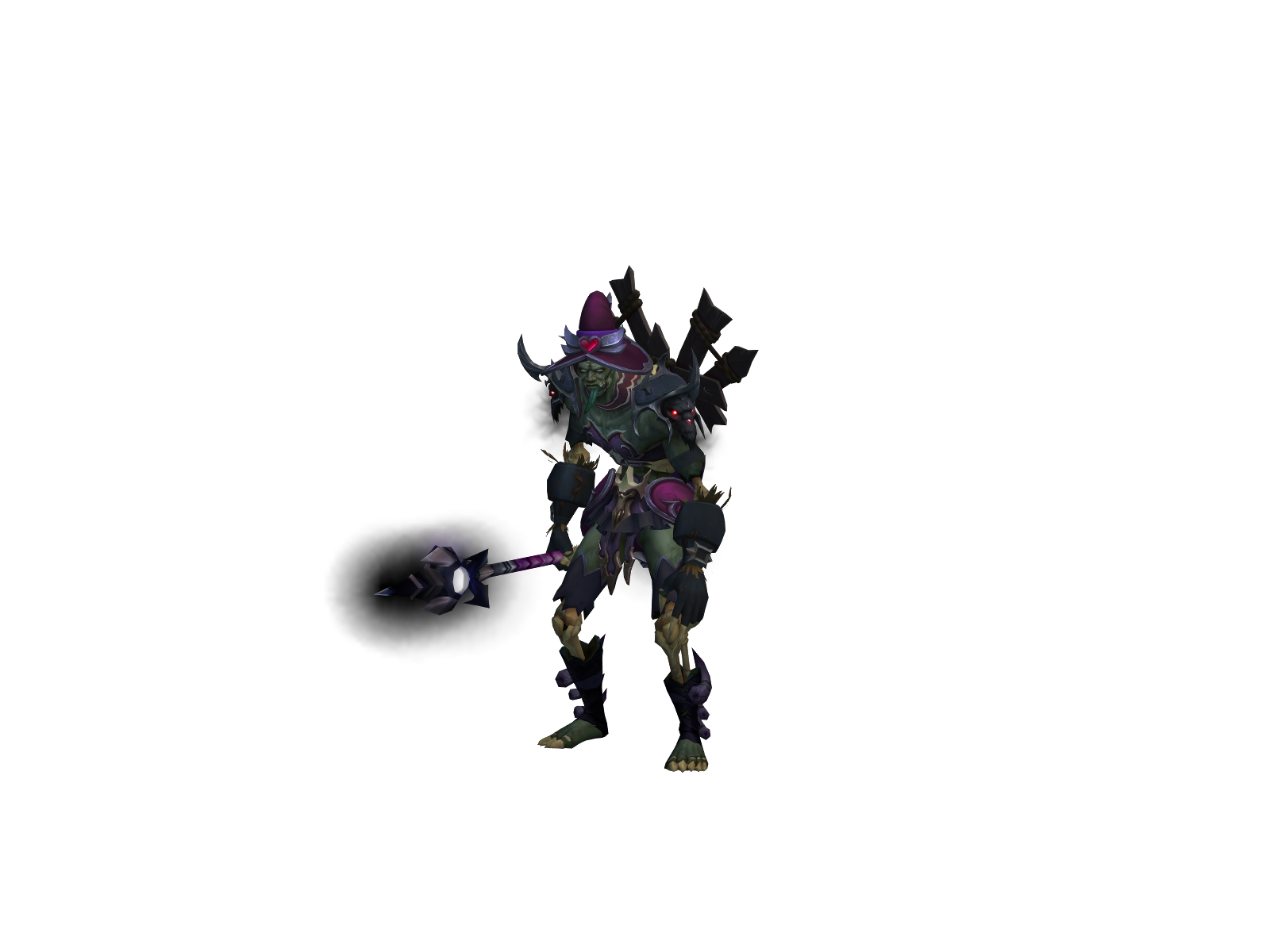 Vanqmist 3D character render