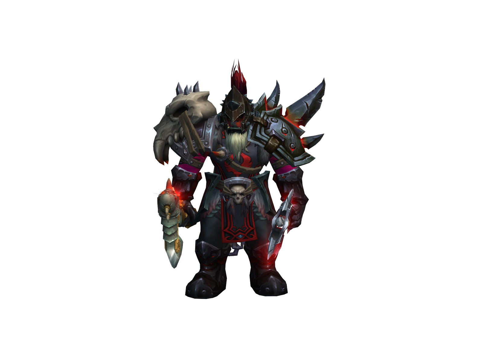 Oodir 3D character render