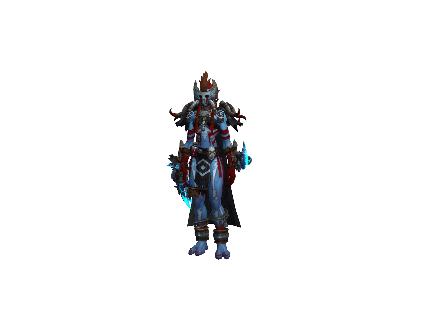 Cannibaltrol 3D character render