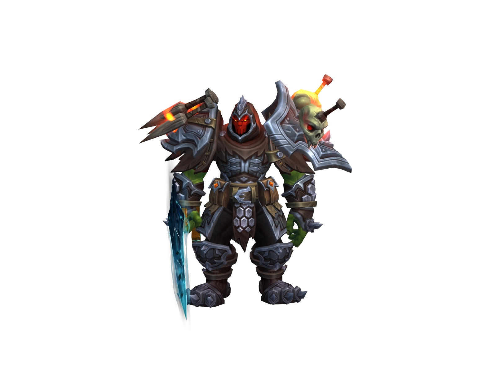 Darkvicious 3D character render
