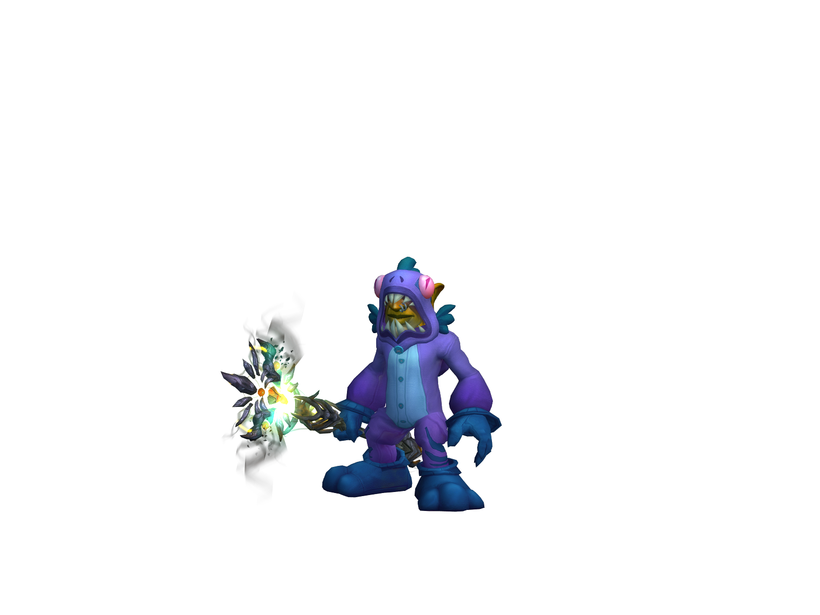 Notgaykori 3D character render
