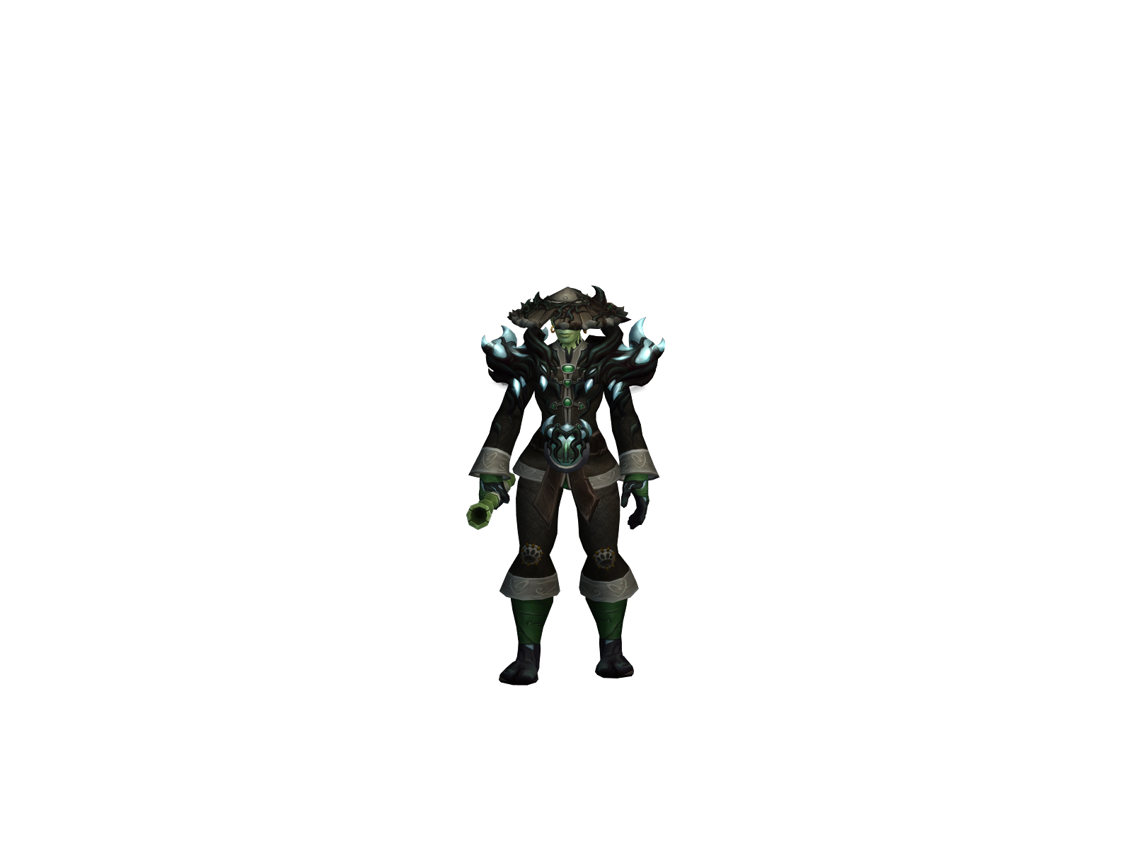 Rokuhira 3D character render