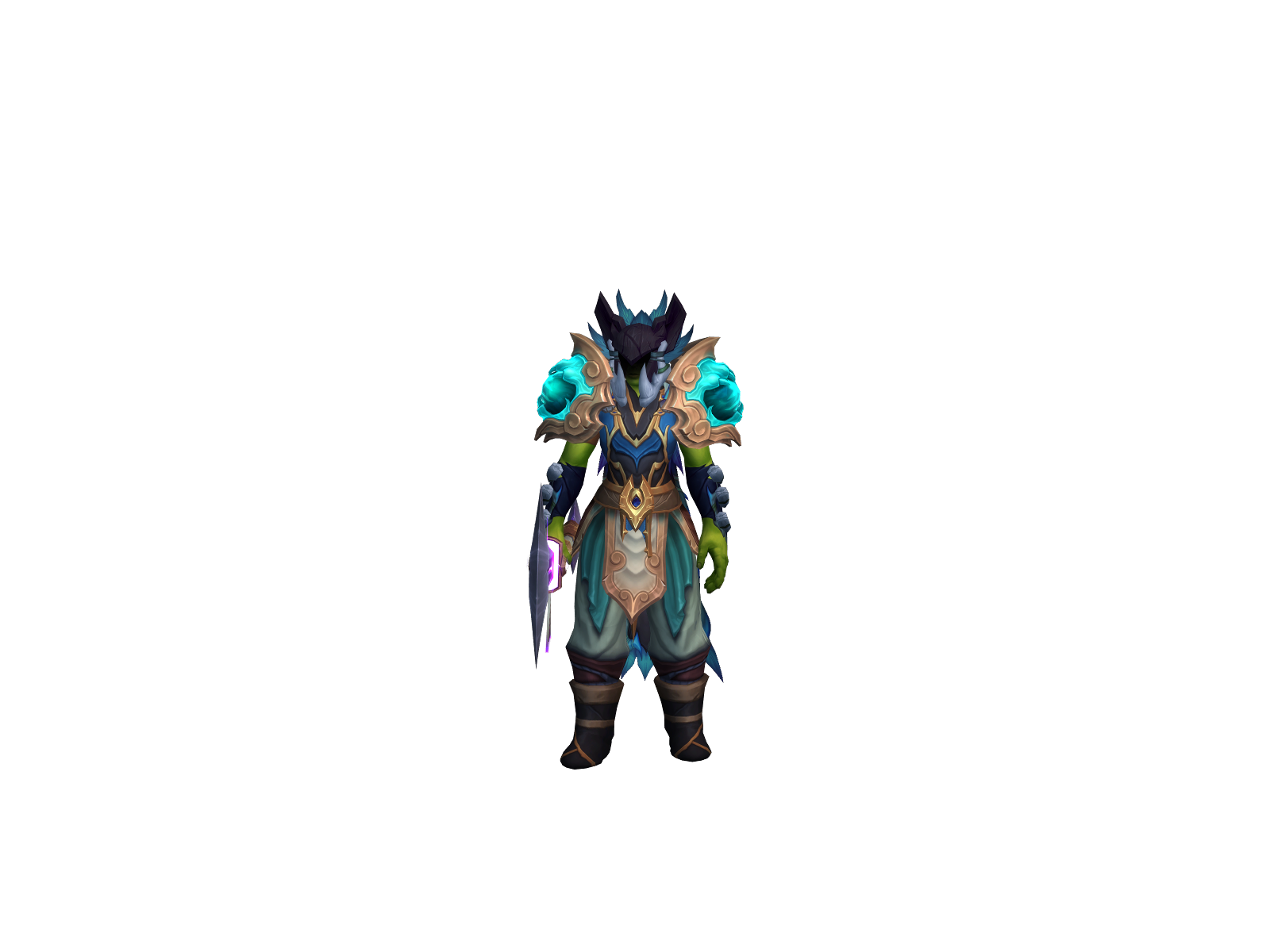 Harkai 3D character render