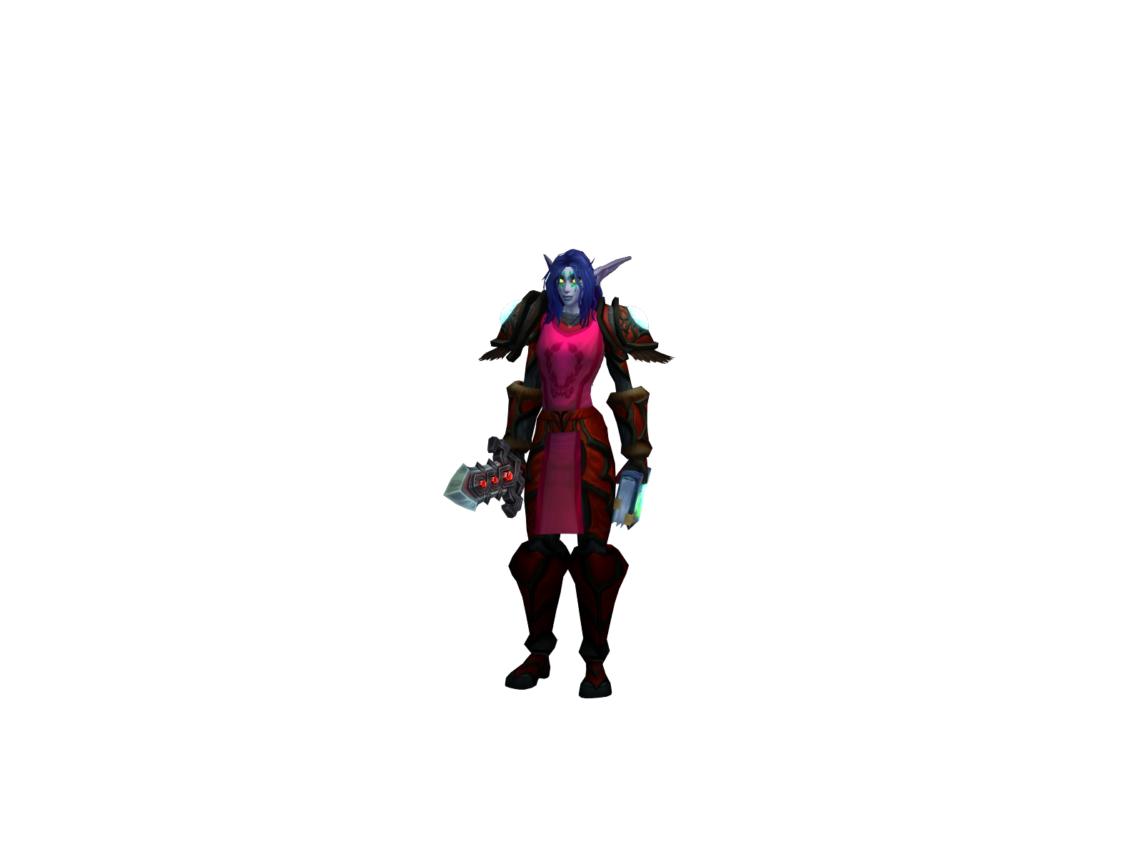 Draemfire 3D character render