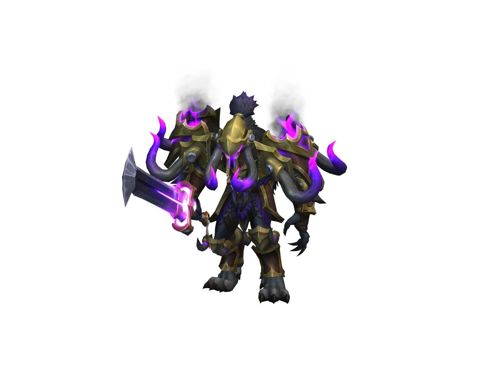 Warbreád 3D character render