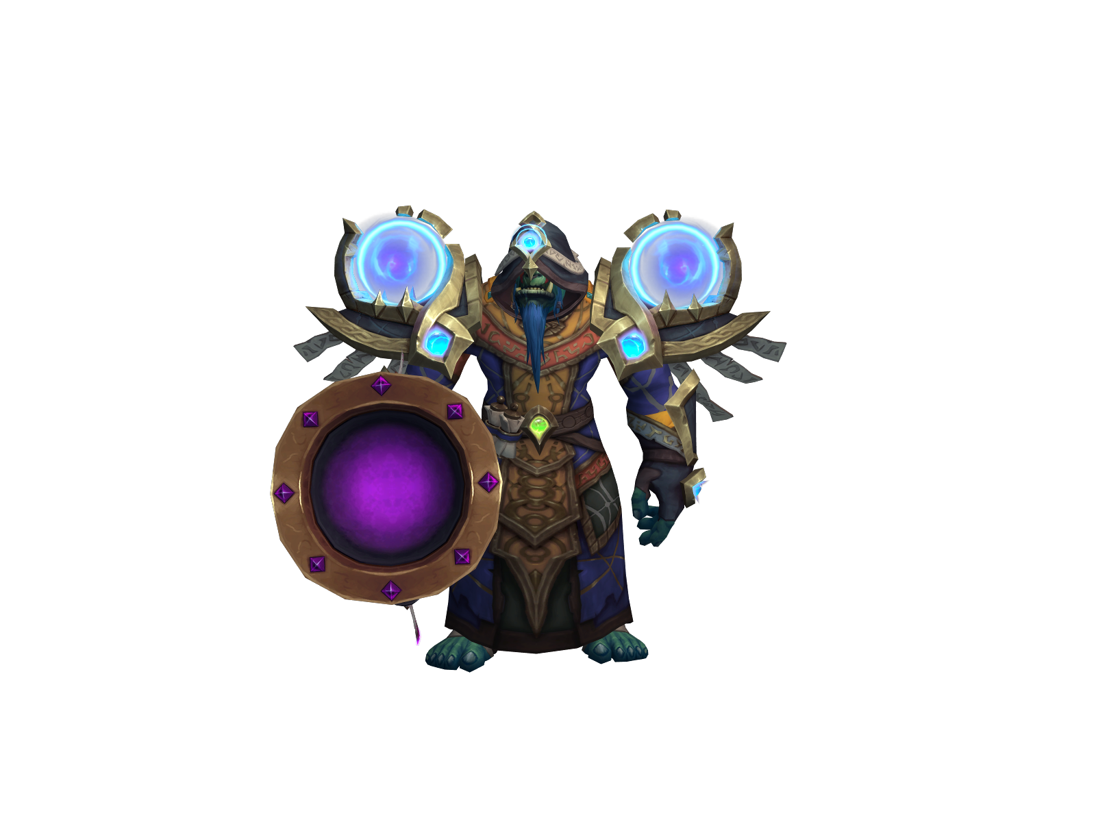 Flúx 3D character render
