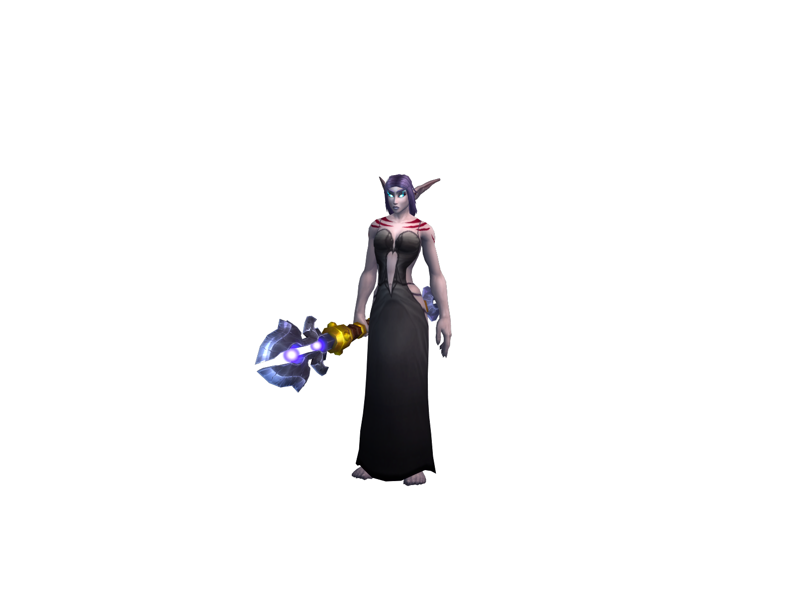 Fragilequq 3D character render