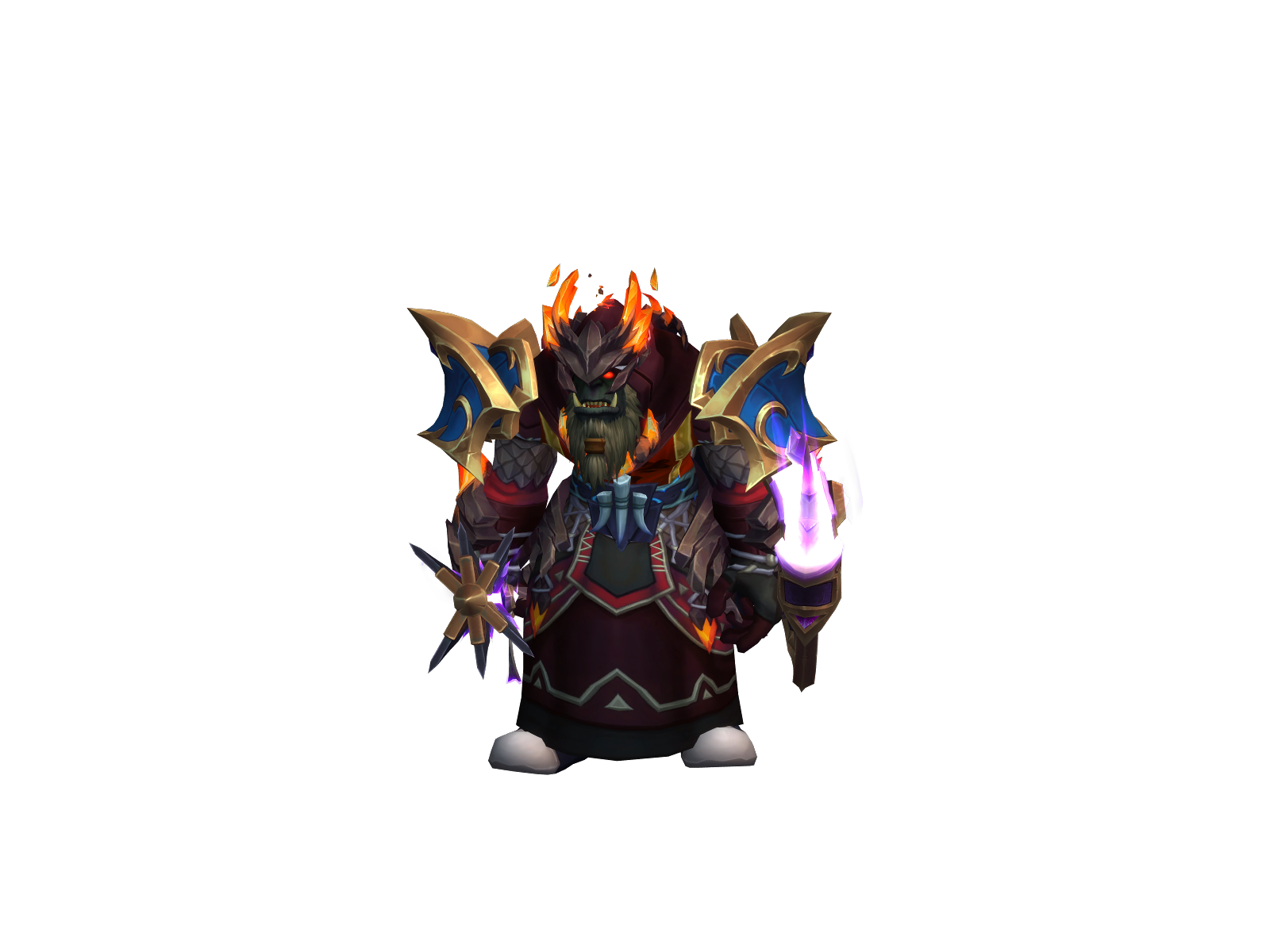 Thrallala 3D character render