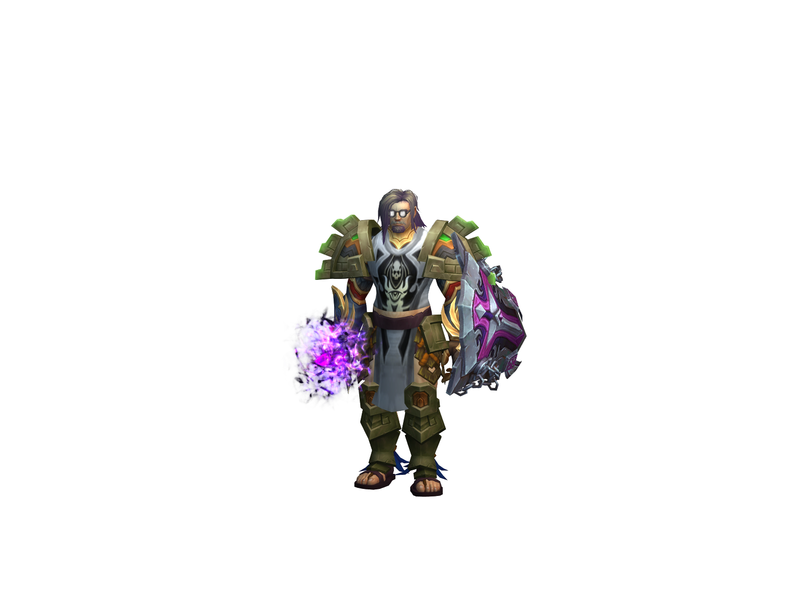 Òblivious 3D character render