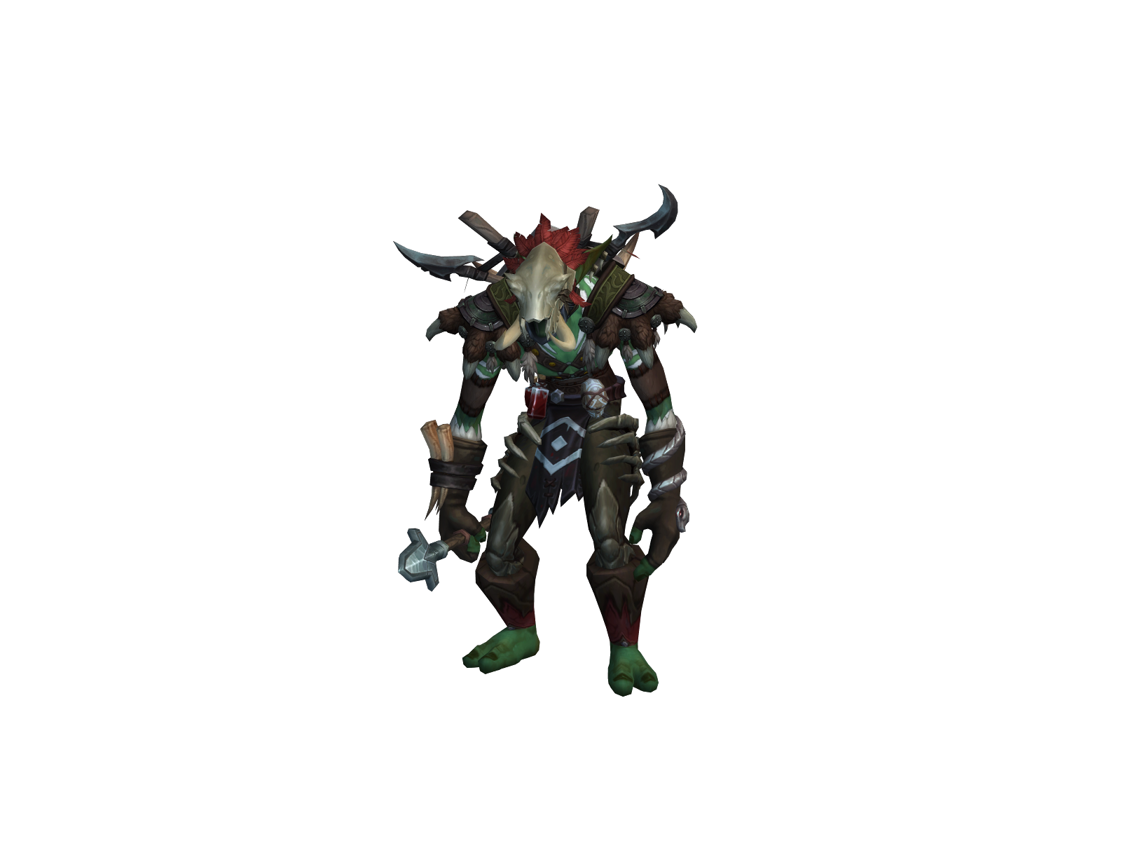 Tzambo 3D character render