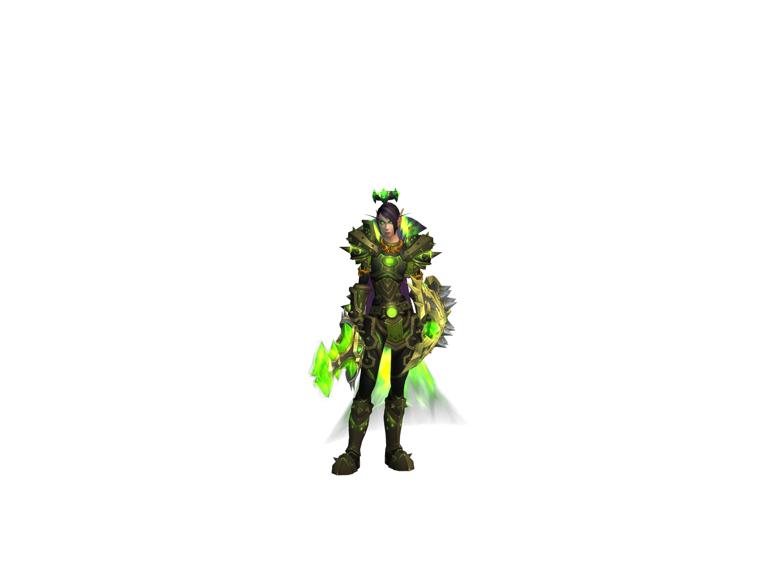 Obergol 3D character render