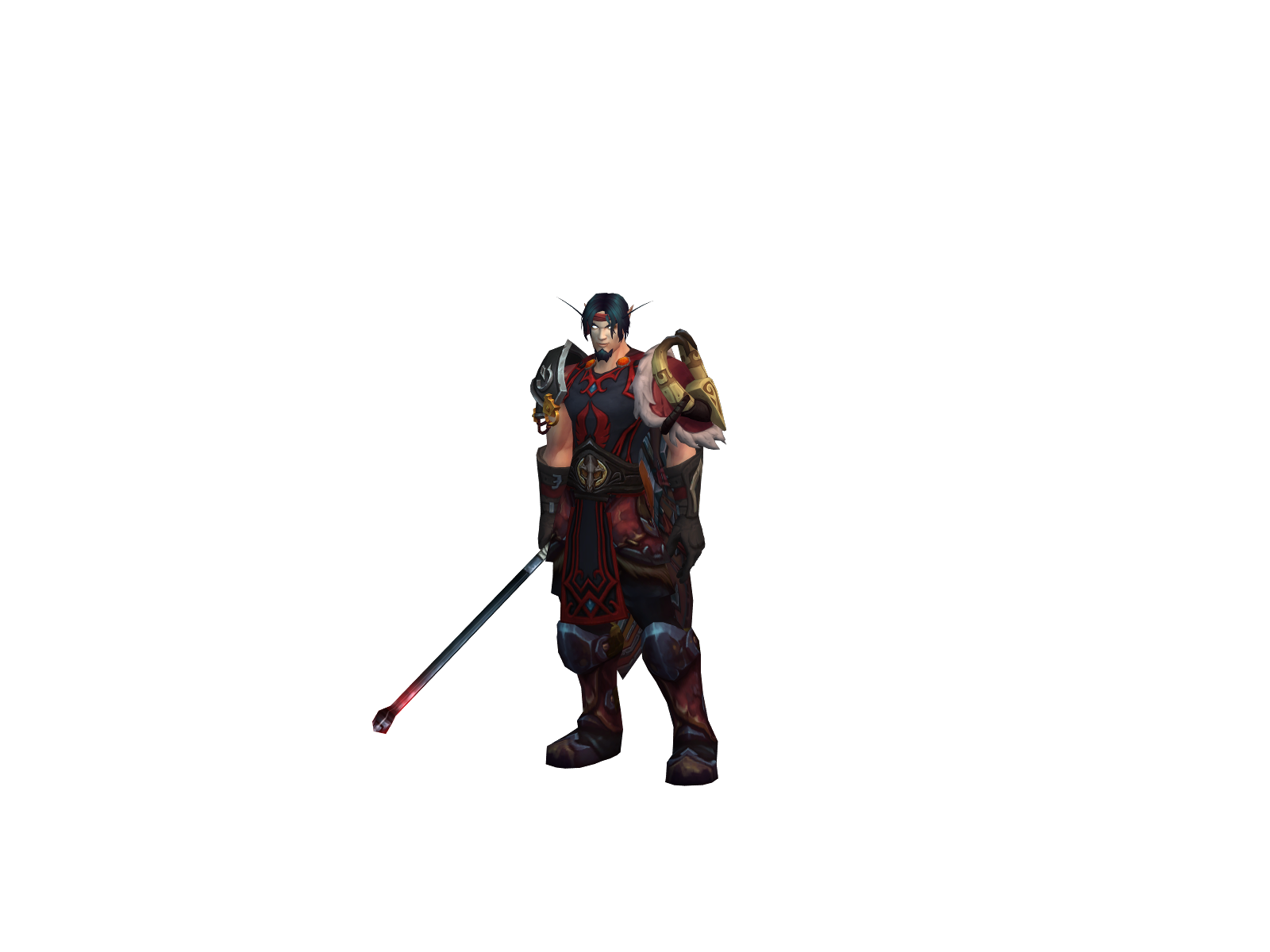 Talmane 3D character render