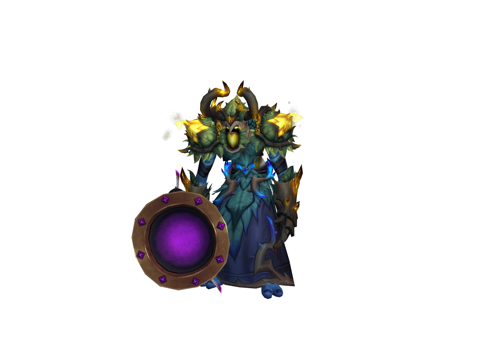 Smoothmf 3D character render