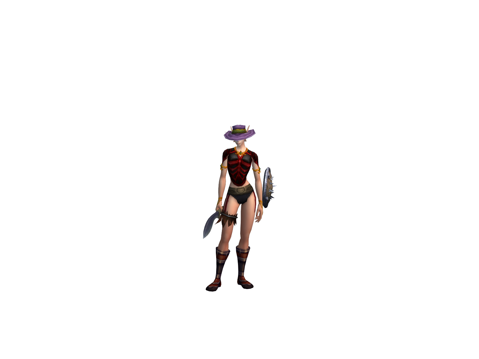 Alantt 3D character render