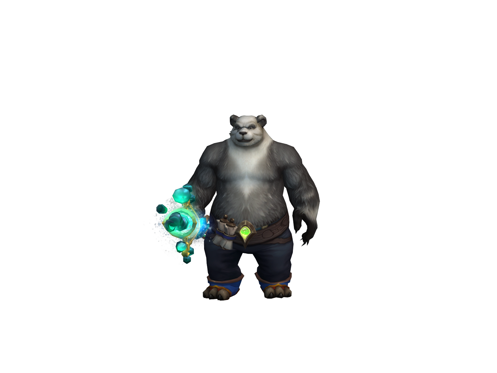 Grabncheeks 3D character render