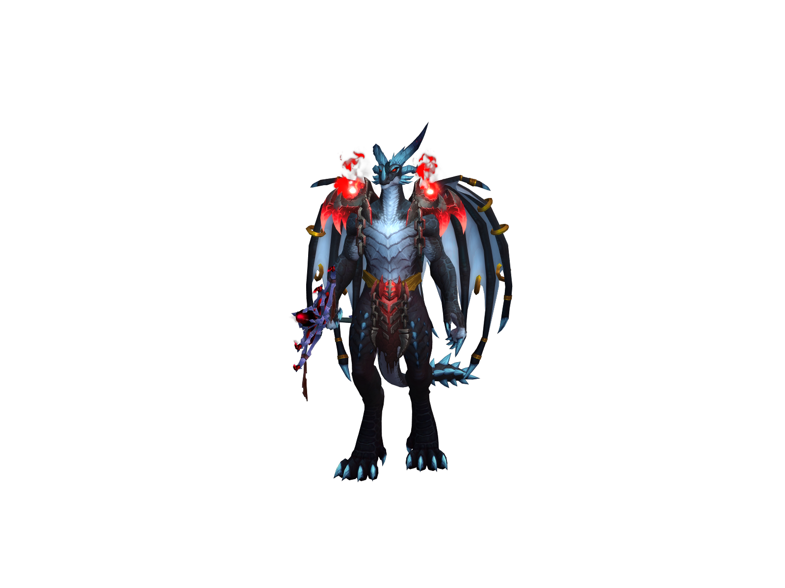 Chokerda 3D character render