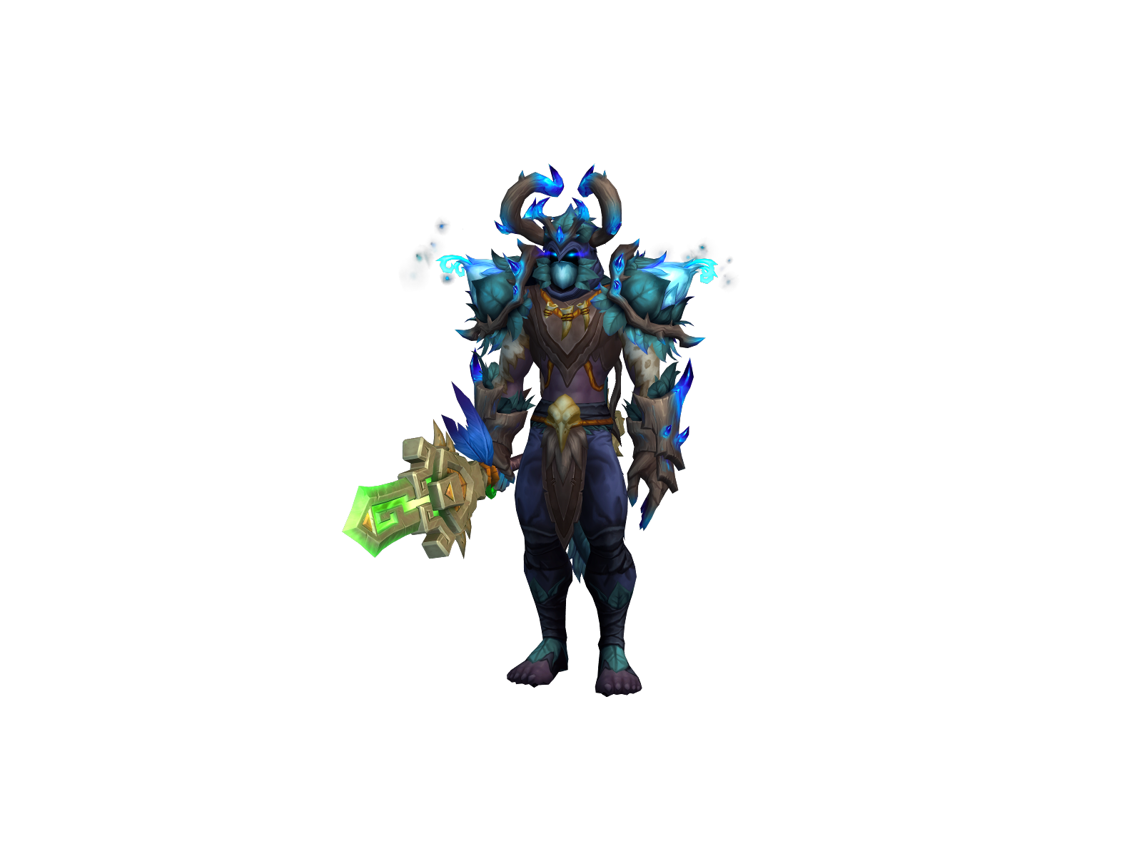 Alavao 3D character render