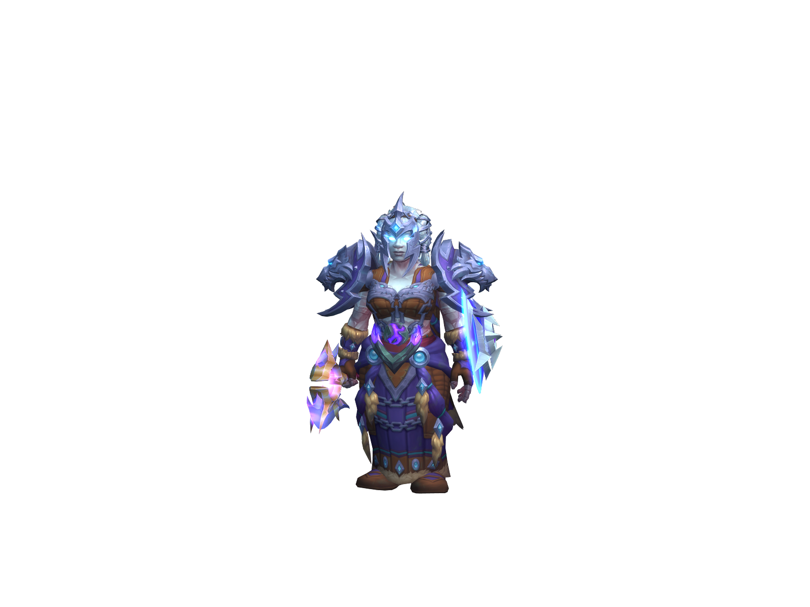 Ophelïa 3D character render
