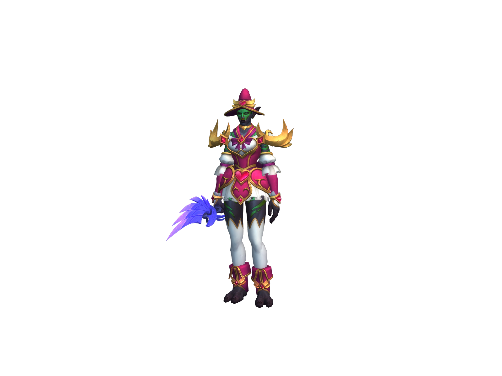 Leronz 3D character render