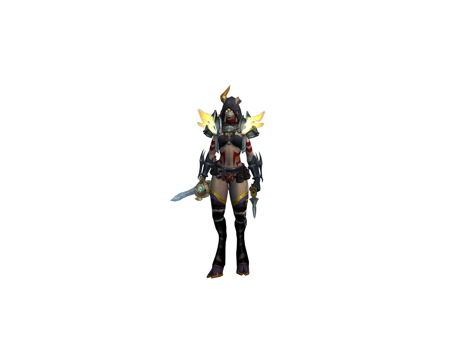 Slaughterfae 3D character render