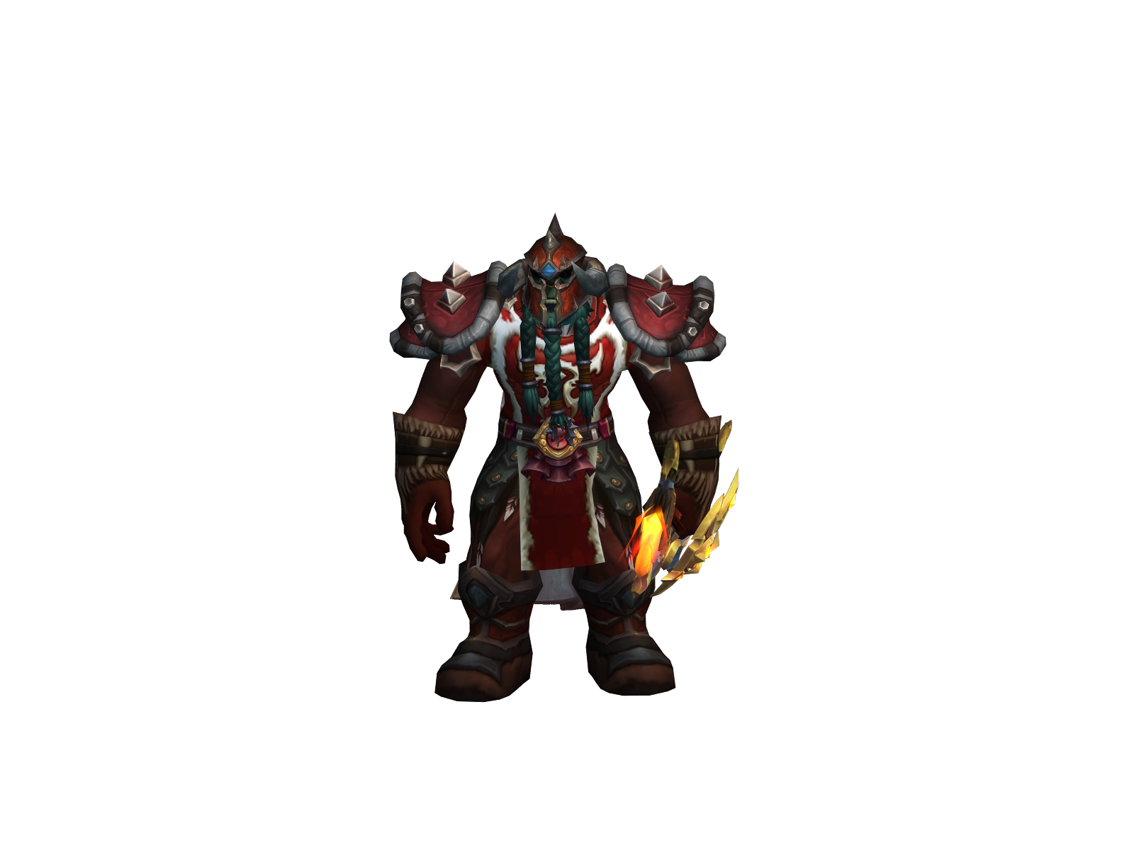 Gueligan 3D character render