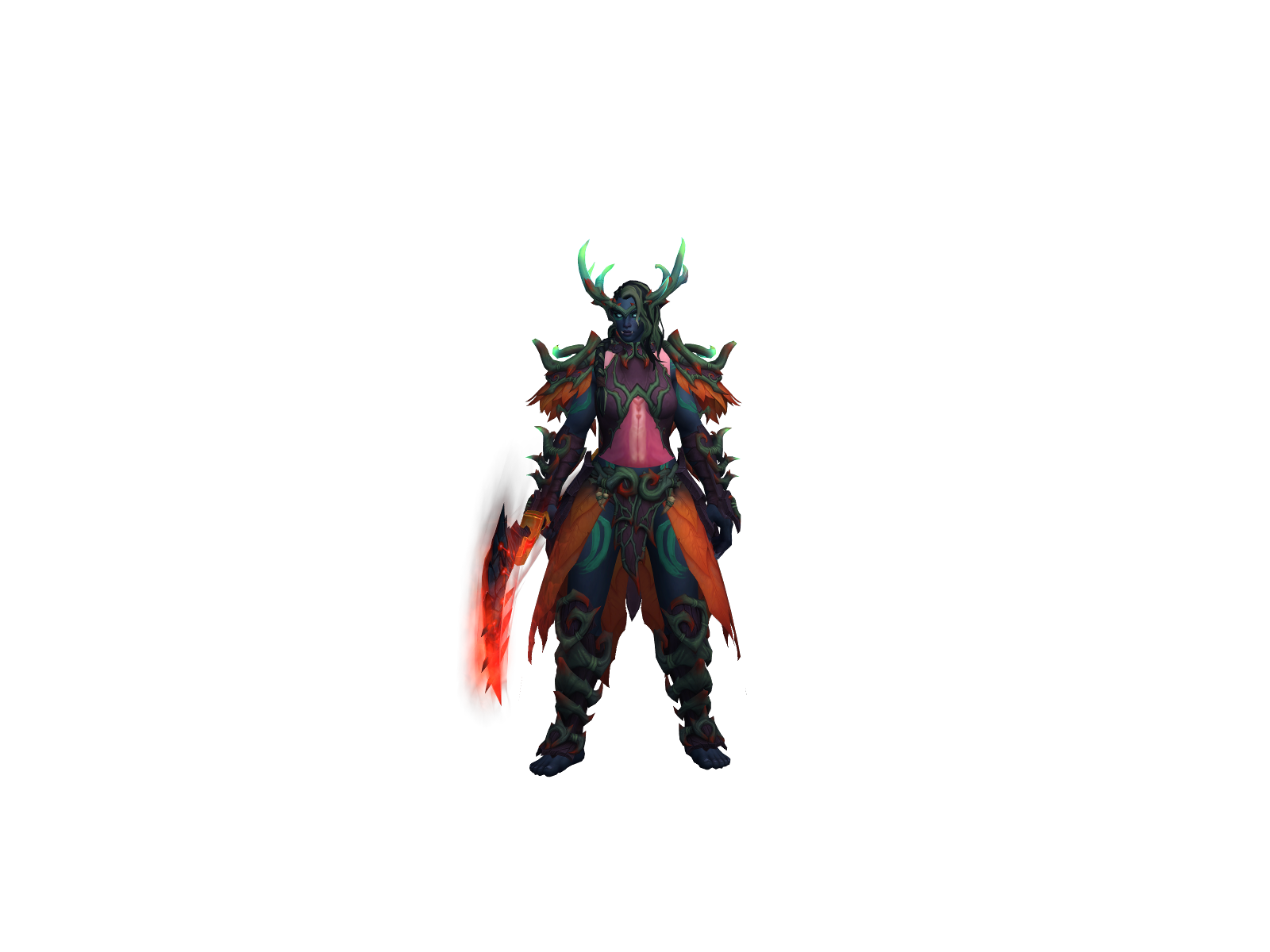 Lèaf 3D character render