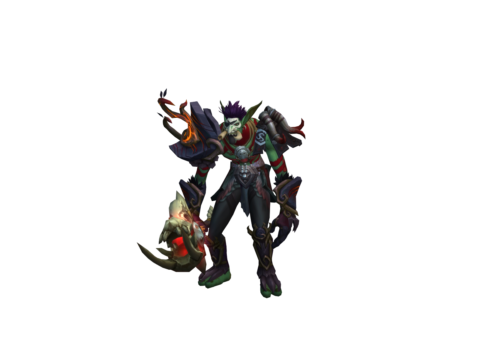 Skumywar 3D character render