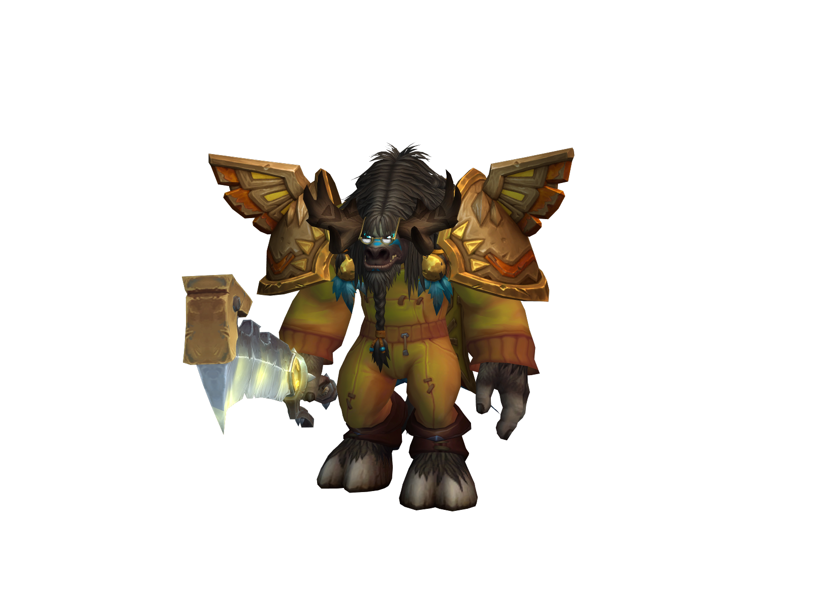 Btý 3D character render