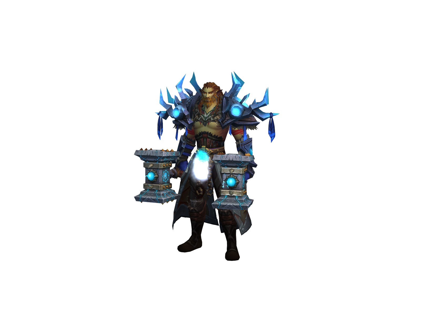 Tyrentshock 3D character render