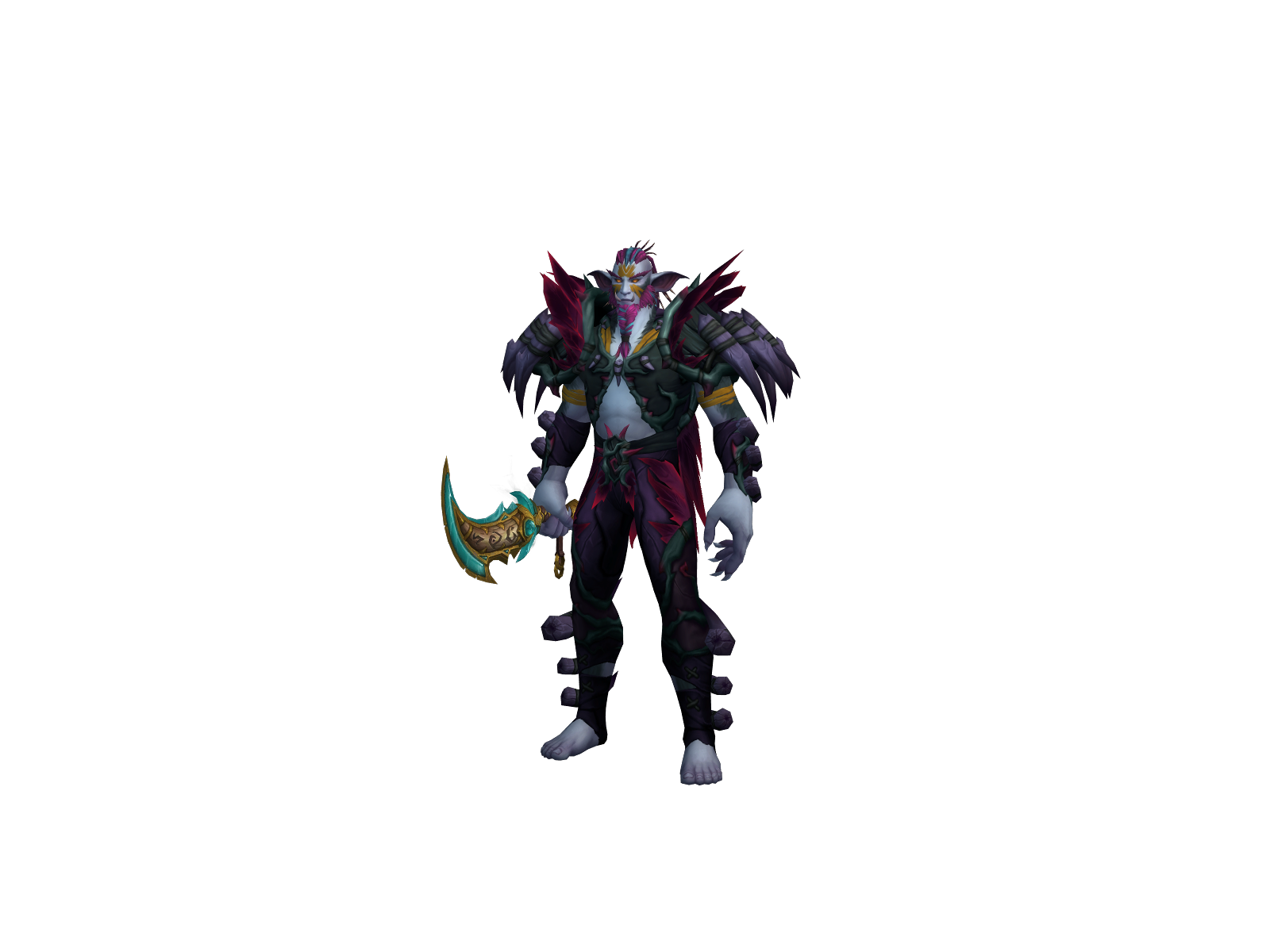 Ivarus 3D character render